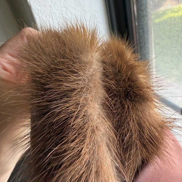 Vintage 50s Genuine Fur Pillbox Hat with Satin Bow Retro Polished Jackie O Glam - Picture 7 of 7